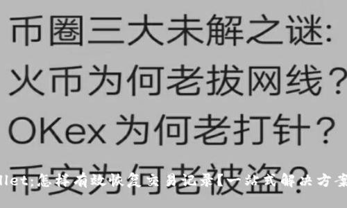 TPWallet：怎样有效恢复交易记录？一站式解决方案揭秘！