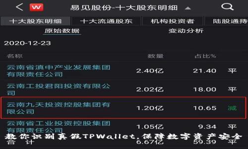 教你识别真假TPWallet，保障数字资产安全